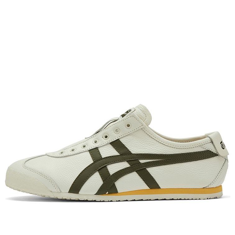 Onitsuka Tiger MEXICO 66 Slip-on Shoes 'Cream Green Yellow' 1183B815-101 sold by KicksCrew