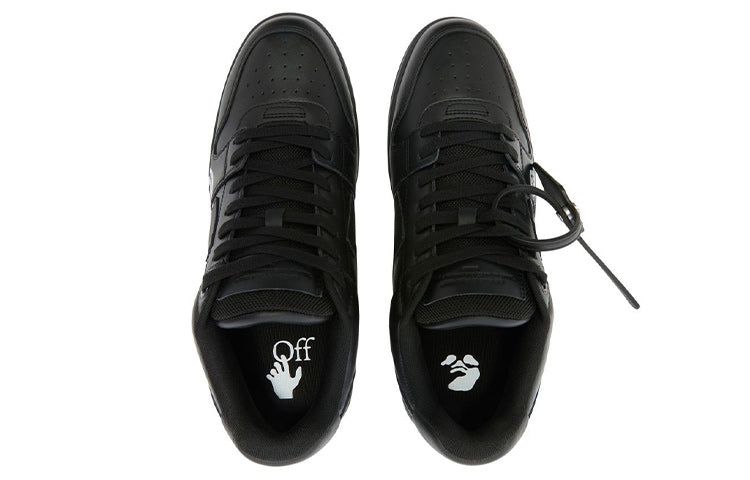 Off-White Out Of Office Low-Top For Walking Sneaker 'Black White' OMIA189S22LEA0041001 sold by KicksCrew product image thumbnail 3