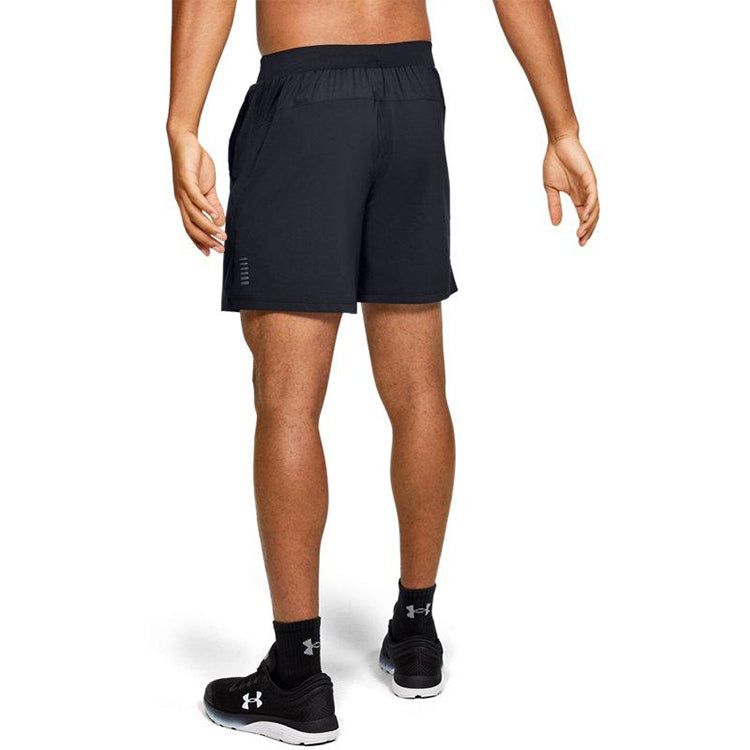 Under Armour Qualifier SpeedPocket 7 inch Shorts 'Black' 1350888-001 sold by KicksCrew product image thumbnail 5