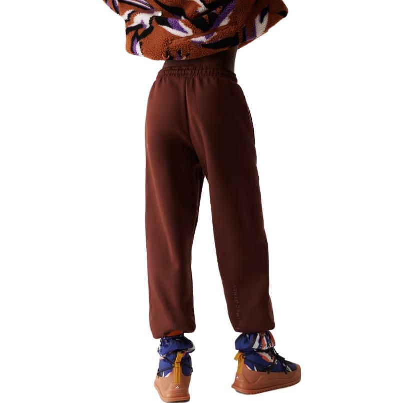 (WMNS) Adidas By Stella McCartney Sweat Tracksuit Bottoms 'Burgundy' IJ0575 sold by KicksCrew product image thumbnail 5