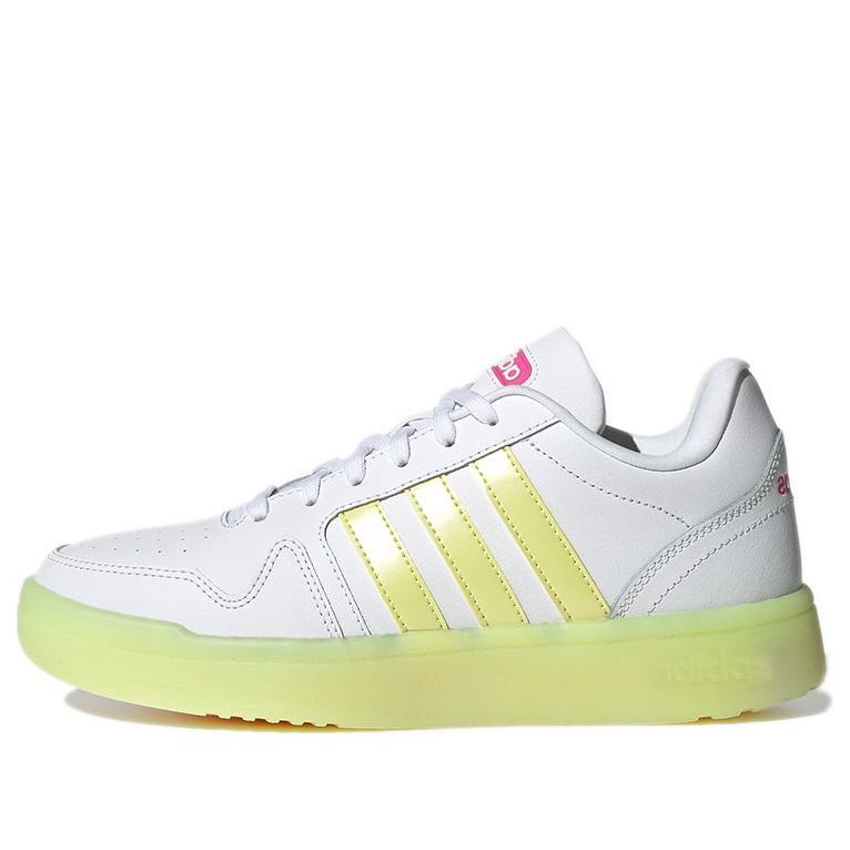(WMNS) adidas neo Postmove 'White Yellowgreen' GY7544 sold by KicksCrew