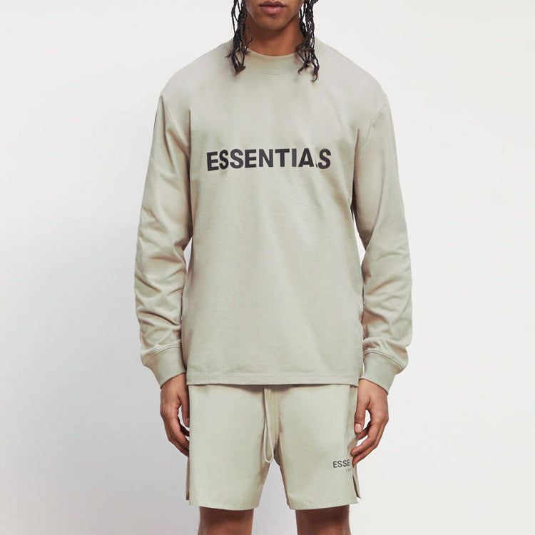 Fear of God Essentials FW20 Long Sleeve Tee 'Moss' FOG-FW20-293 sold by KicksCrew product image thumbnail 2