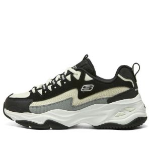 Skechers D'Lites 4.0 Shoes 'Black Beige Green' 894286-BKNT sold by KicksCrew