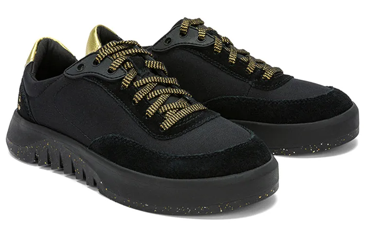(WMNS) Timberland Supaway Leather and Fabric Oxford Trainers 'Black with Gold' A5RQZW sold by KicksCrew product image thumbnail 3