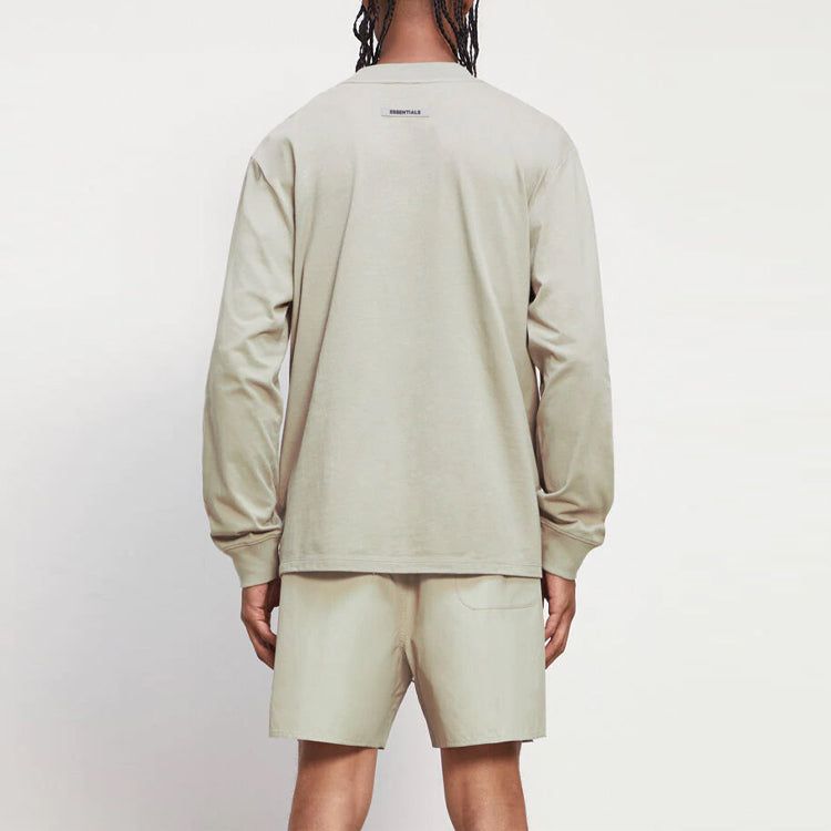 Fear of God Essentials FW20 Long Sleeve Tee 'Moss' FOG-FW20-293 sold by KicksCrew product image thumbnail 4