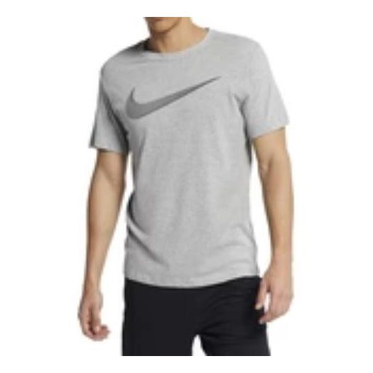 Nike Dri-fit Training T-shirt 'Grey Black' AR5968-432 sold by KicksCrew