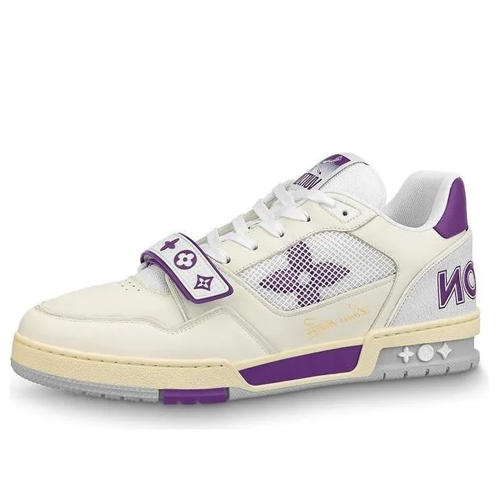 LOUIS VUITTON LV Trainers 'Purple Mesh' 1A98W1 sold by KicksCrew
