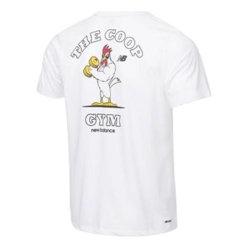 New Balance Classic Graphic Print Tee 'White' AMT11071-WPK sold by KicksCrew