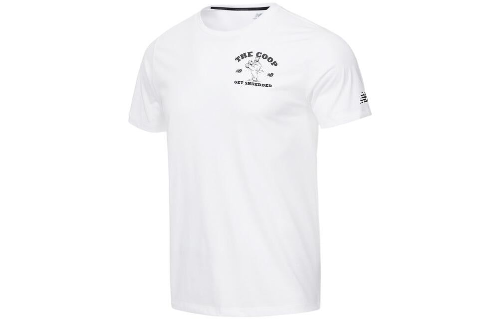 New Balance Classic Graphic Print Tee 'White' AMT11071-WPK sold by KicksCrew product image thumbnail 2