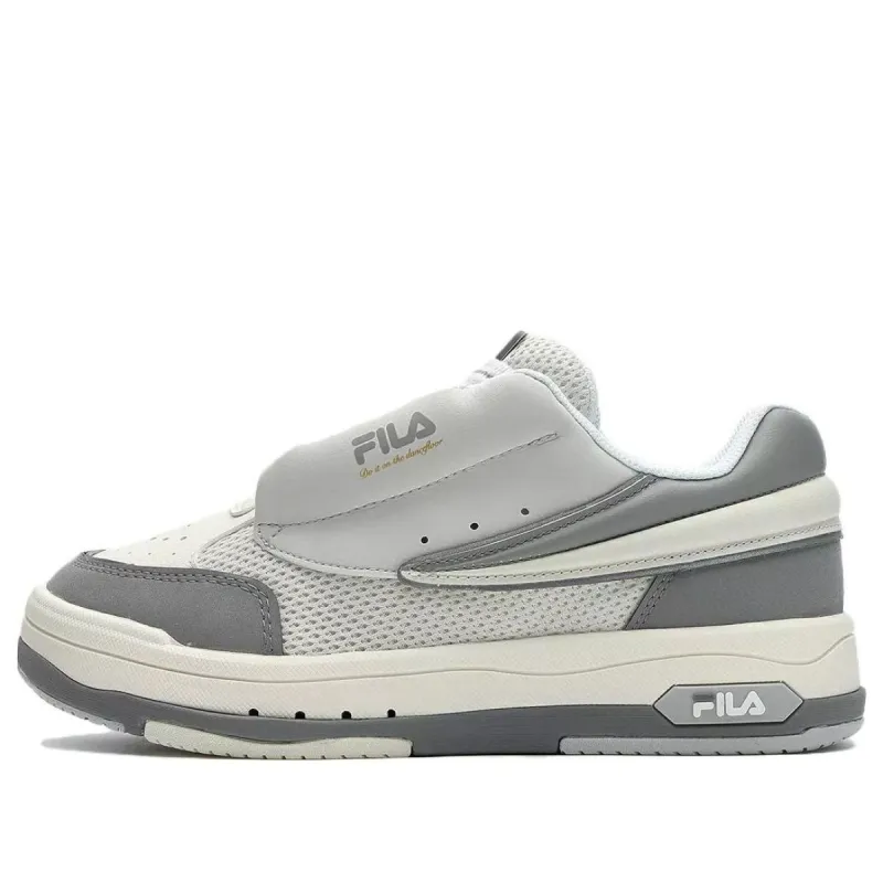 (WMNS) FILA Mix Casual Shoes 'White Grey' F12W334201FGA sold by KicksCrew