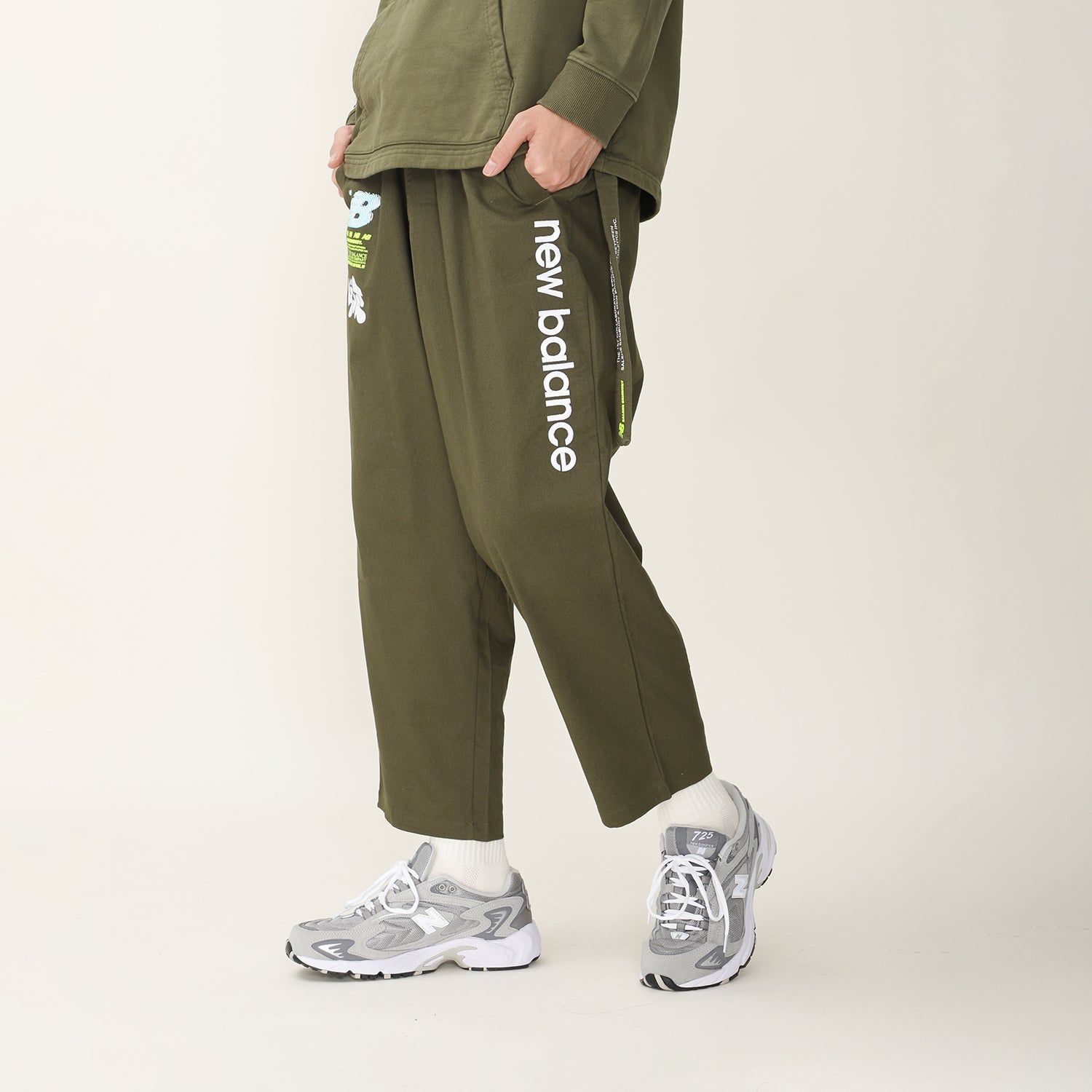 New Balance x Salehe Yurt Pants 'Oak Leaf Green' MP11563-OLG sold by KicksCrew product image thumbnail 5