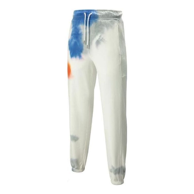 Puma MMQ Tie Dye Sweatpants 'White' 539580-02 sold by KicksCrew