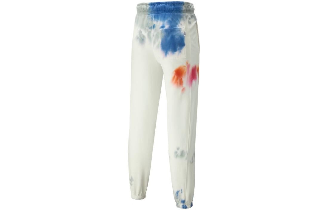 Puma MMQ Tie Dye Sweatpants 'White' 539580-02 sold by KicksCrew product image thumbnail 2