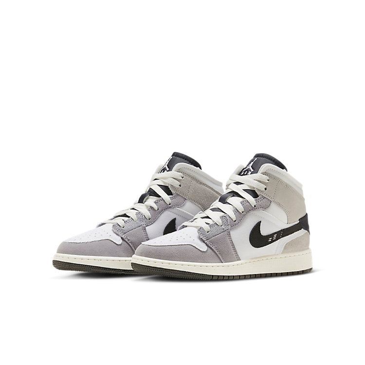 (GS) Air Jordan 1 Mid SE Craft 'Inside Out - Cement Grey' FD9091-002 sold by KicksCrew product image thumbnail 2