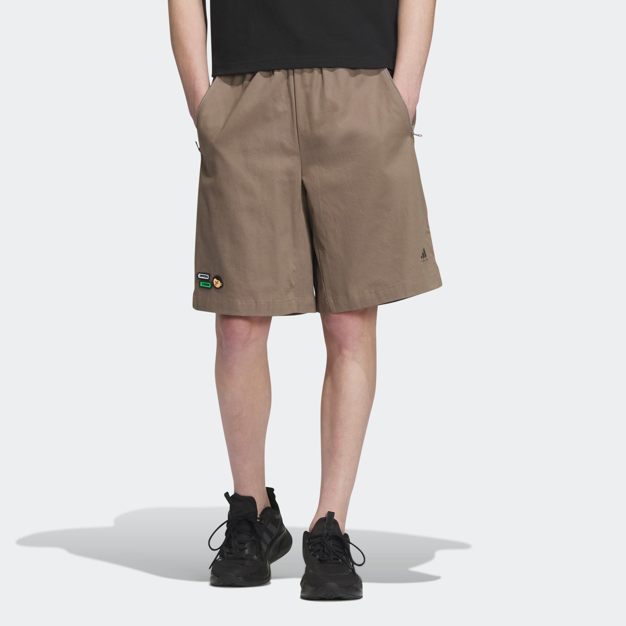 adidas Graphic Woven Shorts 'Khaki' IA8176 sold by KicksCrew product image thumbnail 2