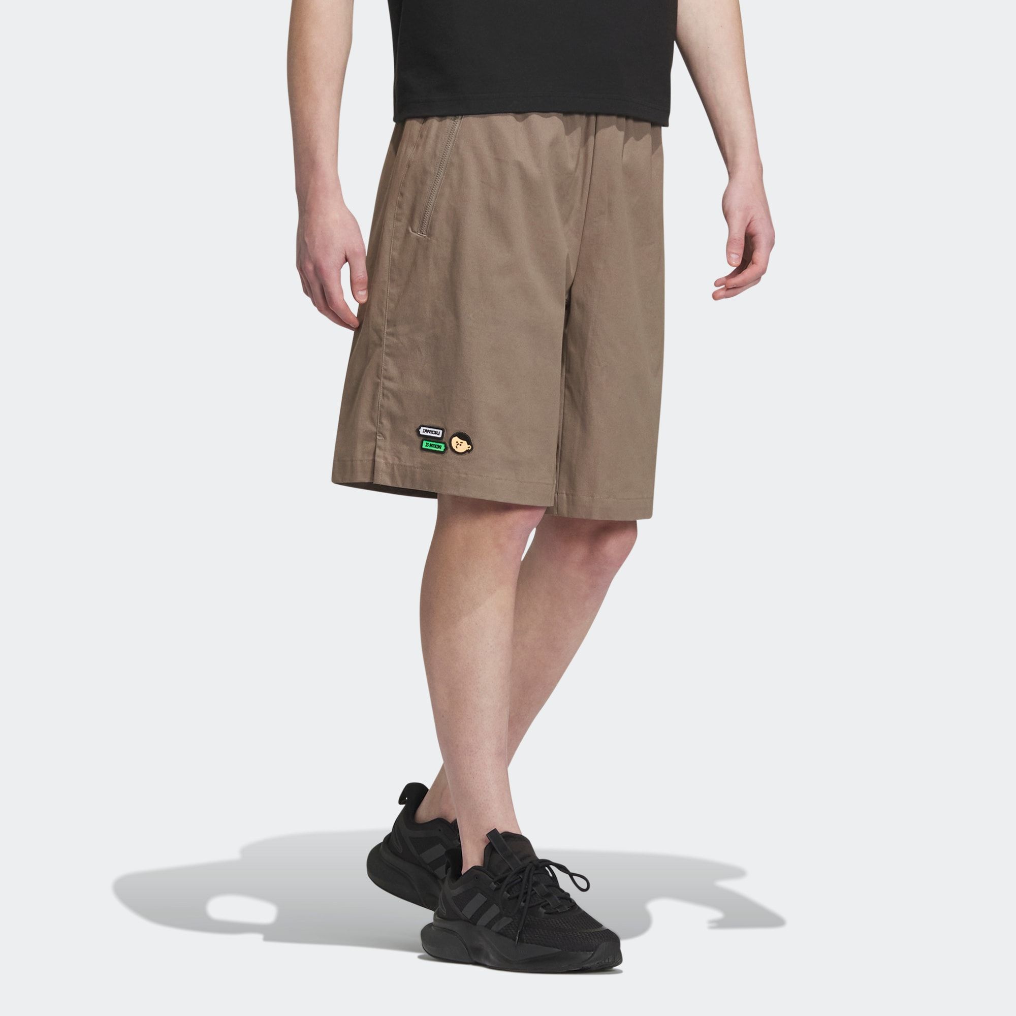 adidas Graphic Woven Shorts 'Khaki' IA8176 sold by KicksCrew product image thumbnail 4