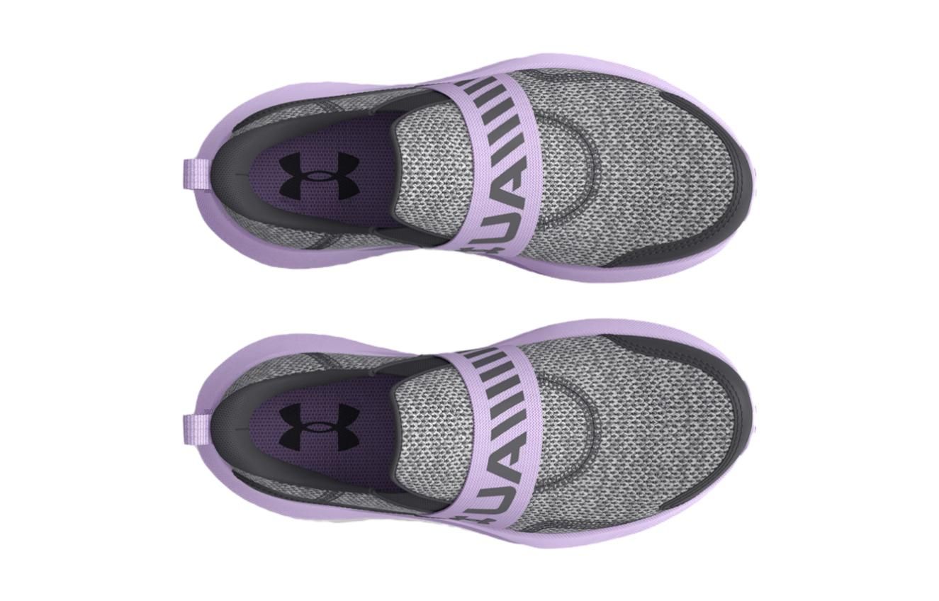 (PS) Under Armour Surge 3 Slip 'Jet Grey Nebula Purple' 3026532-101 sold by KicksCrew product image thumbnail 5