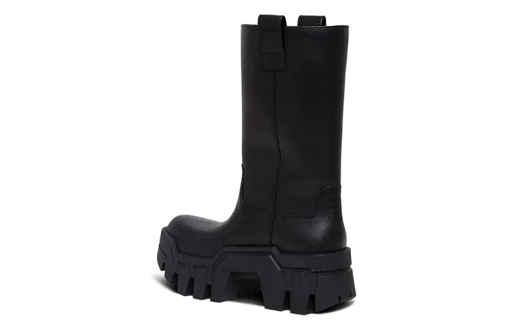 (WMNS) Balenciaga Bulldozer Boots 'Black Poluyurethane' 671555WBCQ01000 sold by KicksCrew product image thumbnail 3