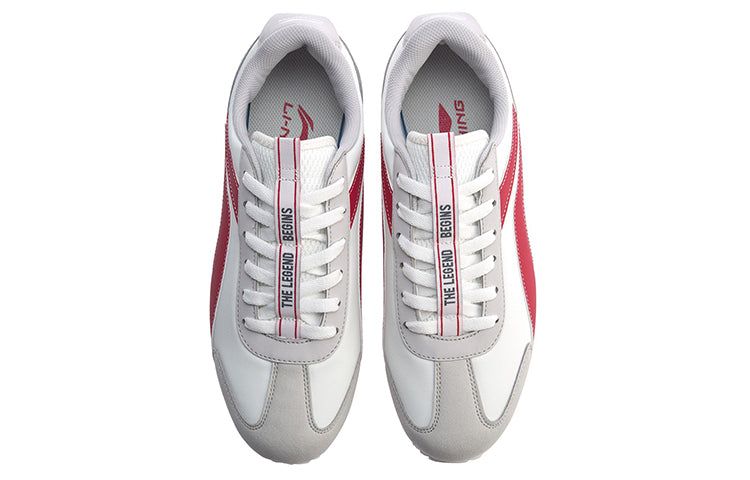 Li-Ning 3K Classic Retro 'White Red Grey' AGCP079-1 sold by KicksCrew product image thumbnail 5