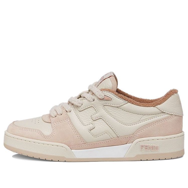 (WMNS) FENDI Match Low Top Suede 'Pink Beige' 8E8252AHH2F1FHT sold by KicksCrew