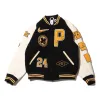 Nike x Patta Running Team Varsity Jacket (Asia Sizing) 'Black Yellow' FJ3107-010 sold by KicksCrew