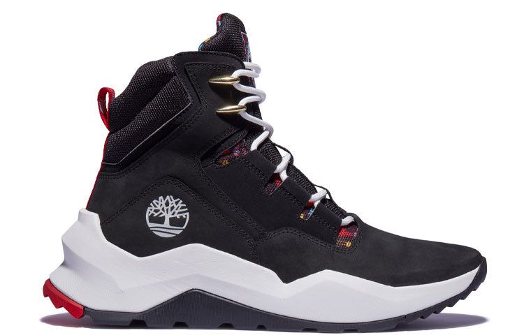 (WMNS) Timberland Madbury Side Side Zip Sneaker Boots 'Black Nubuck' A2PUW001 sold by KicksCrew product image thumbnail 2