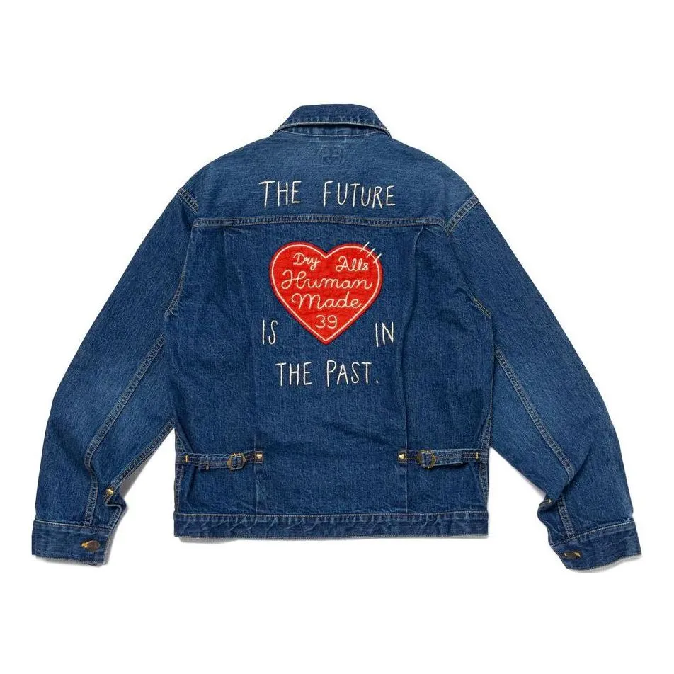 HUMAN MADE Denim Work Jacket 'Indigo' HM27JK015 sold by KicksCrew product image thumbnail 2