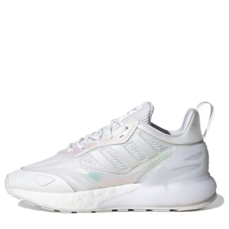 (GS) Adidas ZX 2K Boost 2.0 'White Violet Tone' H02378 sold by KicksCrew