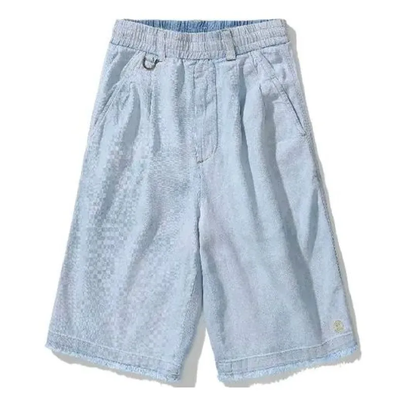 Drew House Lightweight Denim Church Shorts 'light indigo' DH-CH528-INLT sold by KicksCrew