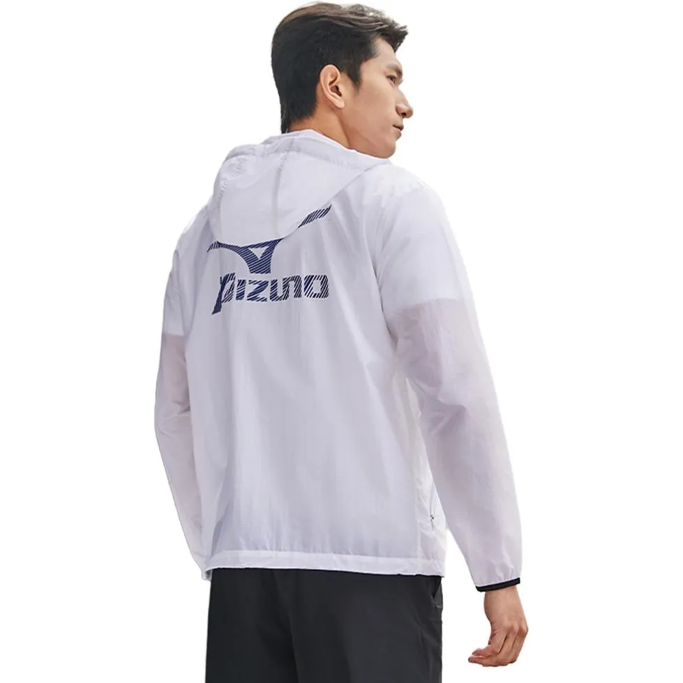 Mizuno Logo Performance Jacket 'White' J2CE31E1 sold by KicksCrew product image thumbnail 4