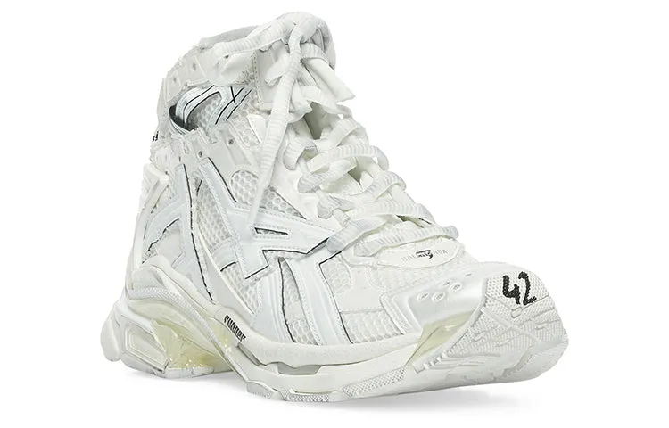 Balenciaga Runner High Top Sneakers 'White' 695764W3RH19000 sold by KicksCrew product image thumbnail 2