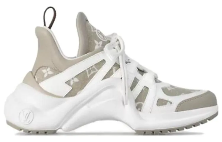 (WMNS) LOUIS VUITTON LV Archlight Sneakers 'Beige Monogram' 1AC27I sold by KicksCrew product image thumbnail 2