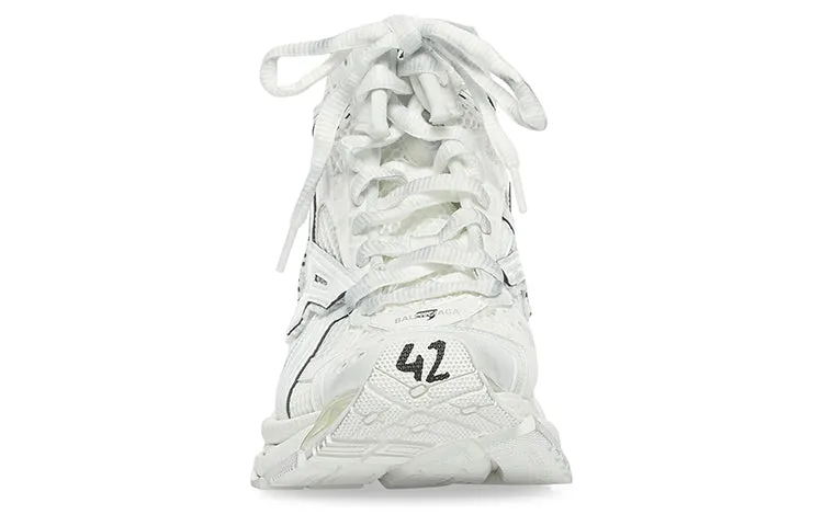 Balenciaga Runner High Top Sneakers 'White' 695764W3RH19000 sold by KicksCrew product image thumbnail 3