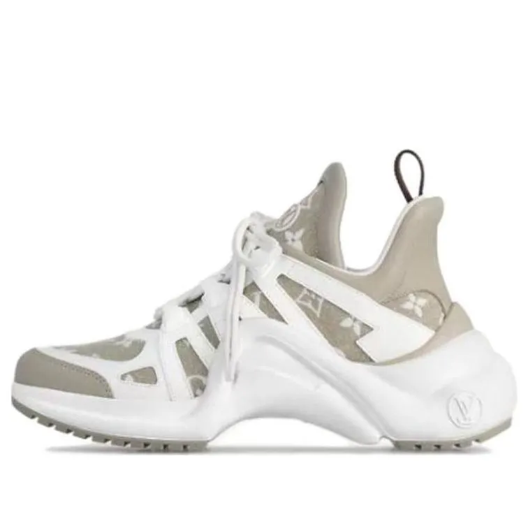 (WMNS) LOUIS VUITTON LV Archlight Sneakers 'Beige Monogram' 1AC27I sold by KicksCrew