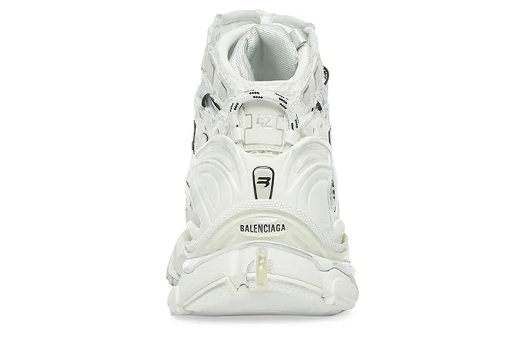 Balenciaga Runner High Top Sneakers 'White' 695764W3RH19000 sold by KicksCrew product image thumbnail 4