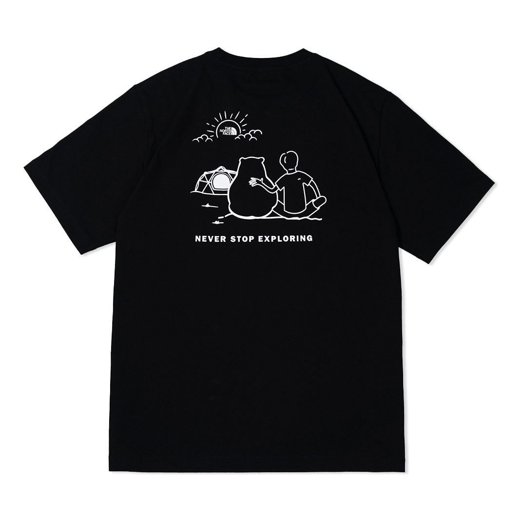 THE NORTH FACE Short Sleeve T-Shirt 'Black' NF0A88BQ-JK3 sold by KicksCrew
