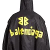 Balenciaga Tape Type Light Hooded Bomber Jacket 'Black' 791103TPO041000 sold by KicksCrew