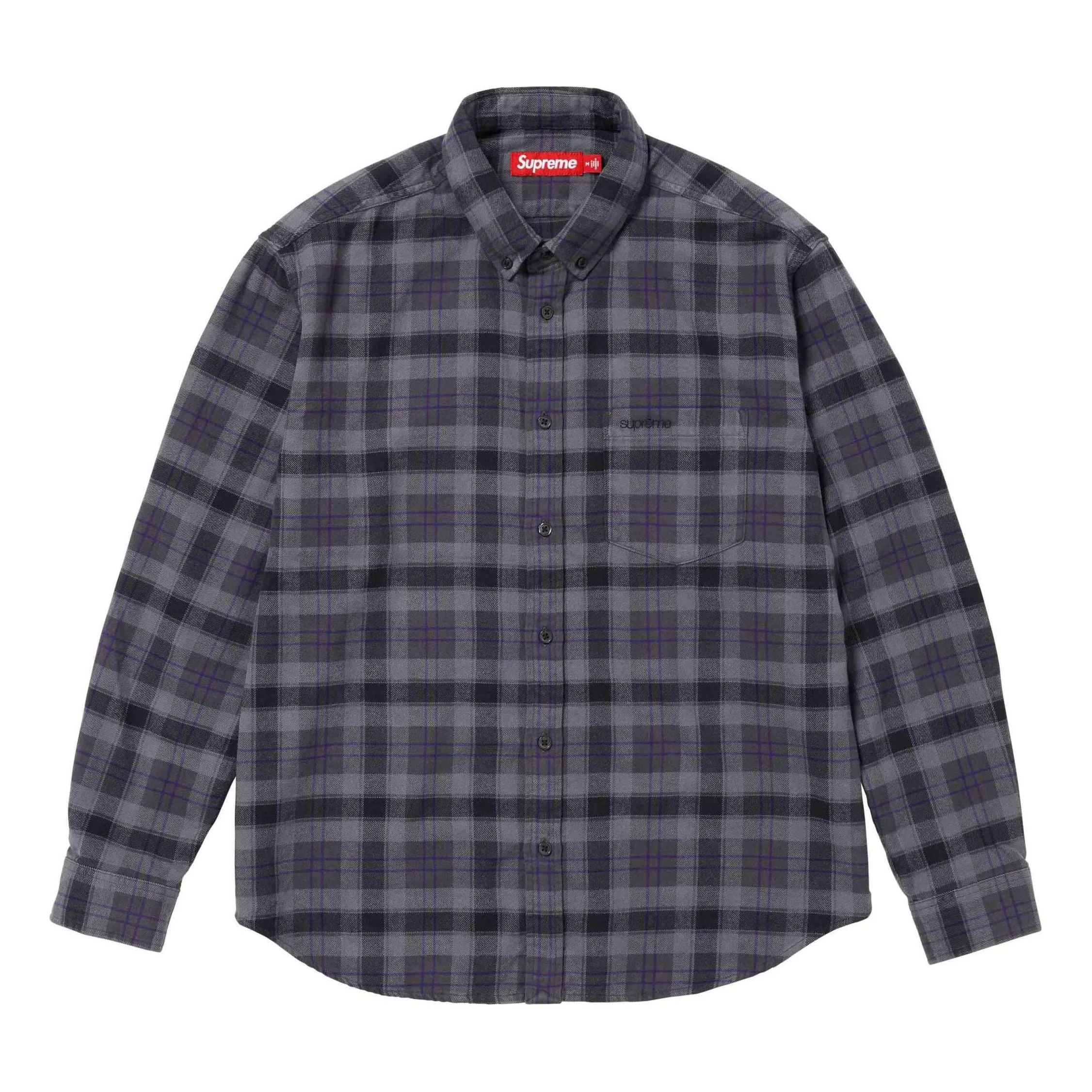 Supreme SS24 WEEK6 PLAID FLANNEL SHIRT SUP-SS24-104 sold by KicksCrew