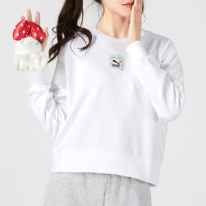 (WMNS) Puma Love Sweatshirt 'White' 537357-02 sold by KicksCrew
