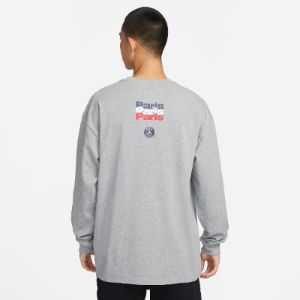 Nike Paris Saint-Germain Legend Long Sleeve T-Shirt 'Grey' FQ0262-063 sold by KicksCrew