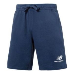 New Balance Essentials Stacked Logo French Terry Shorts 'Navy' MS31540-NNY sold by KicksCrew