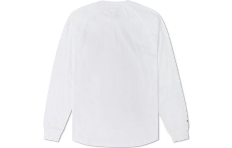 Converse Chain Stitch Long Sleeve Raglan T-Shirt 'White' 10024585-A01 sold by KicksCrew product image thumbnail 2