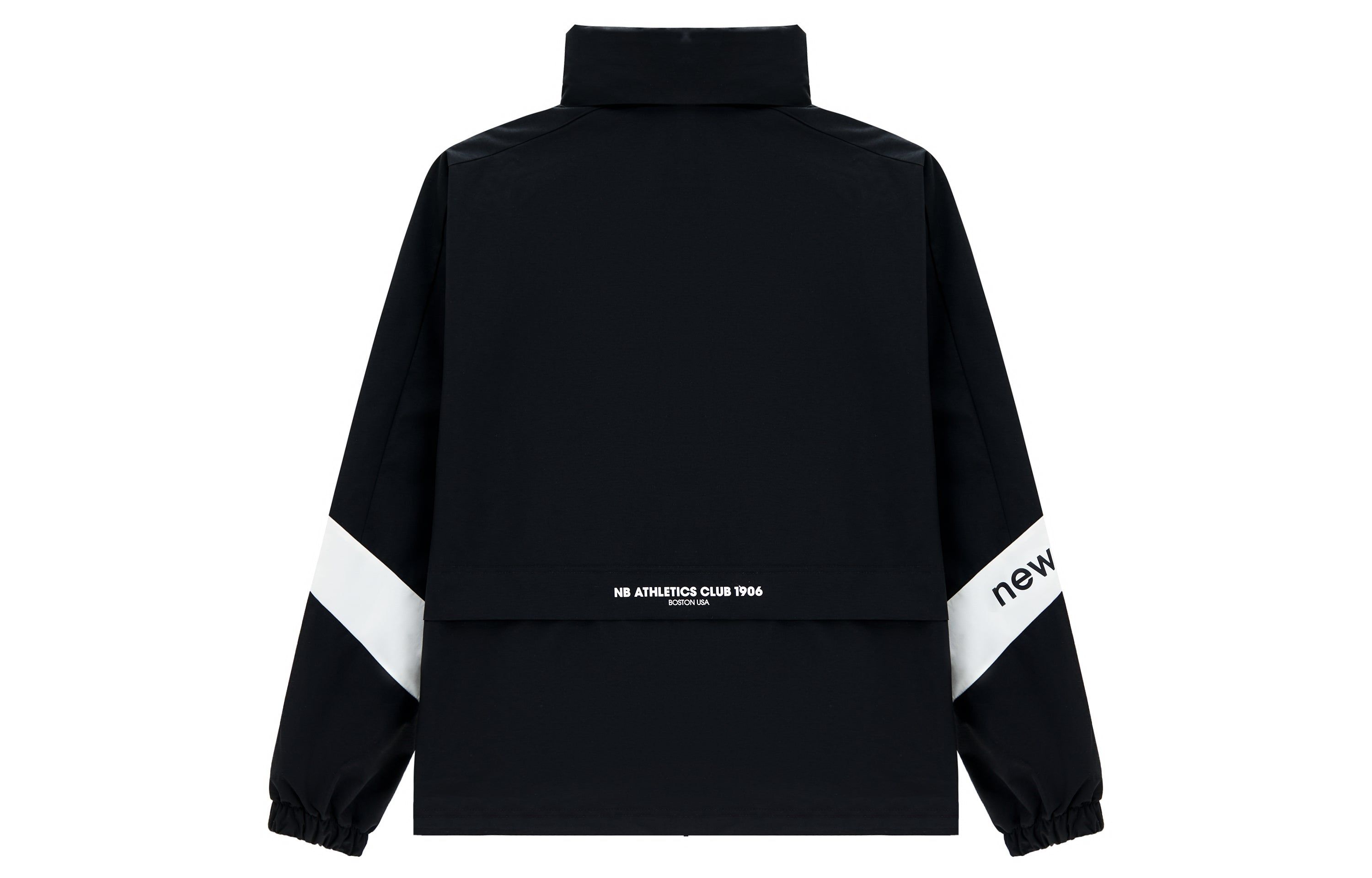 New Balance Lifestyle Jacket 'Black White' 5AD12103-BK sold by KicksCrew product image thumbnail 2