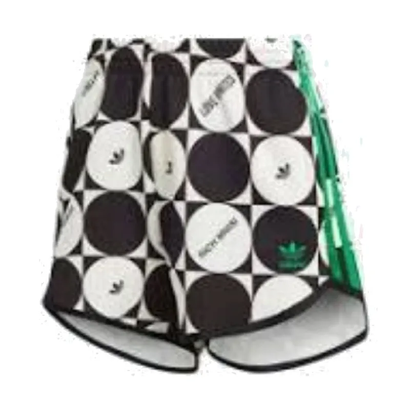 (WMNS) adidas PRIDE RM Shorts Asia Sizing 'White Black' II0895 sold by KicksCrew