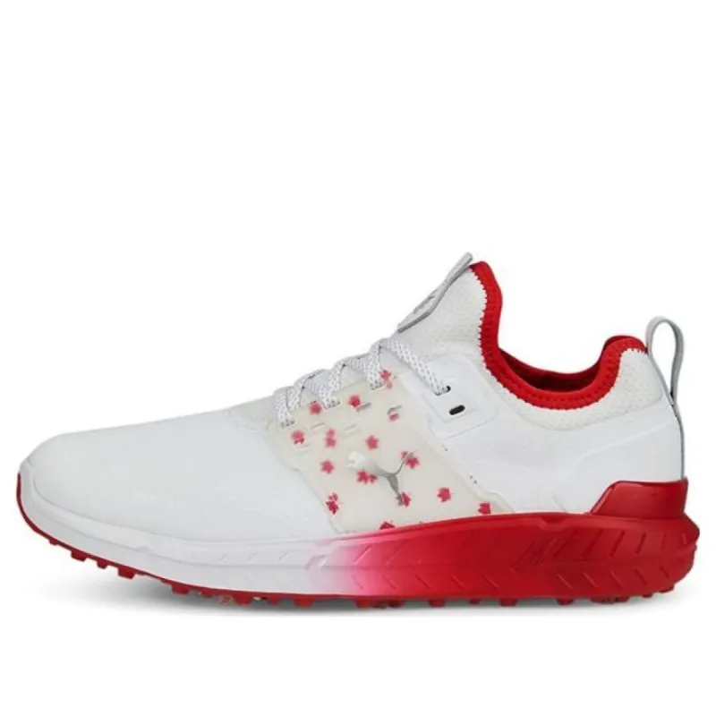 Puma Ignite Articulate Maple Golf Shoes 'White Red' 377216-01 sold by KicksCrew