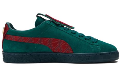 Puma Dapper Dan x Suede 'Jacquard Print - Varsity Green' 390988-02 sold by KicksCrew