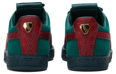 Puma Dapper Dan x Suede 'Jacquard Print - Varsity Green' 390988-02 sold by KicksCrew