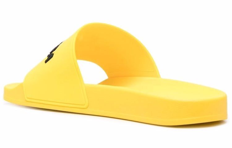 Balenciaga Pool Slides 'Yellow Black' 565826W1S807010 sold by KicksCrew product image thumbnail 3