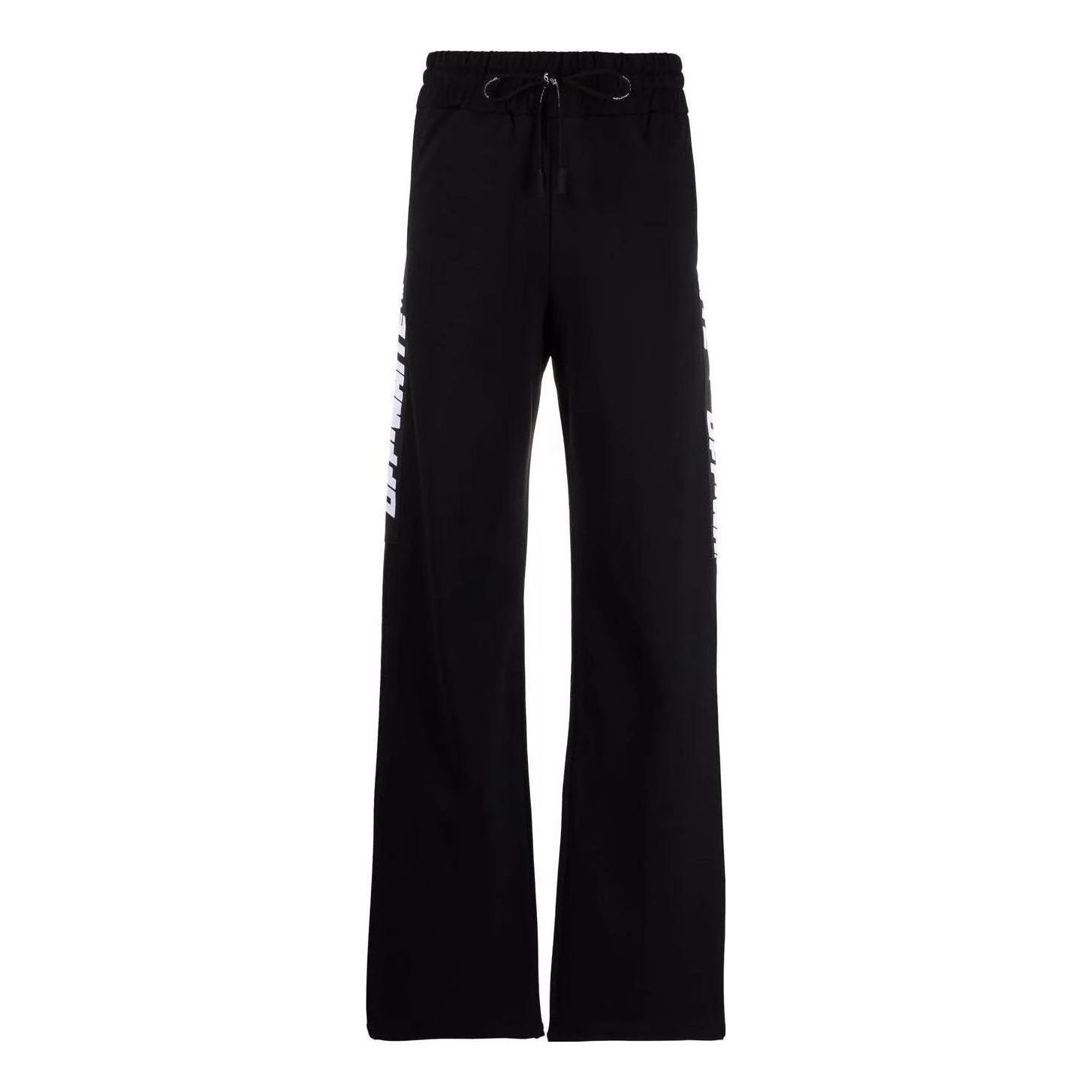 (WMNS) Off-White Active Logo Band Sport Pants 'Black' OWVI010C99JER0011000 sold by KicksCrew