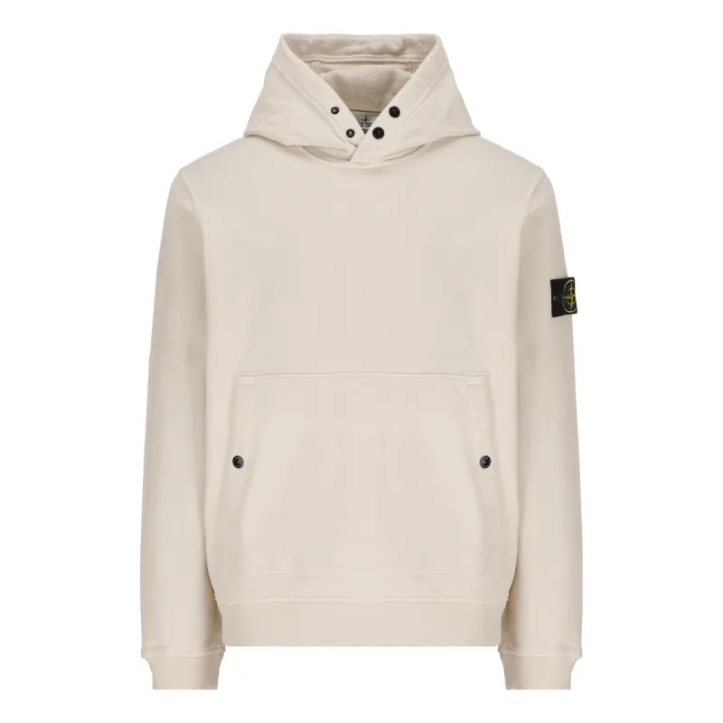 STONE ISLAND Waffen Patch Hoodie 'Beige' 791561720-V0097 sold by KicksCrew